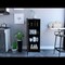 Tuhome Belleria Single Door Pantry with Four Interior Shelves, Black ALW5545 - alternate 1